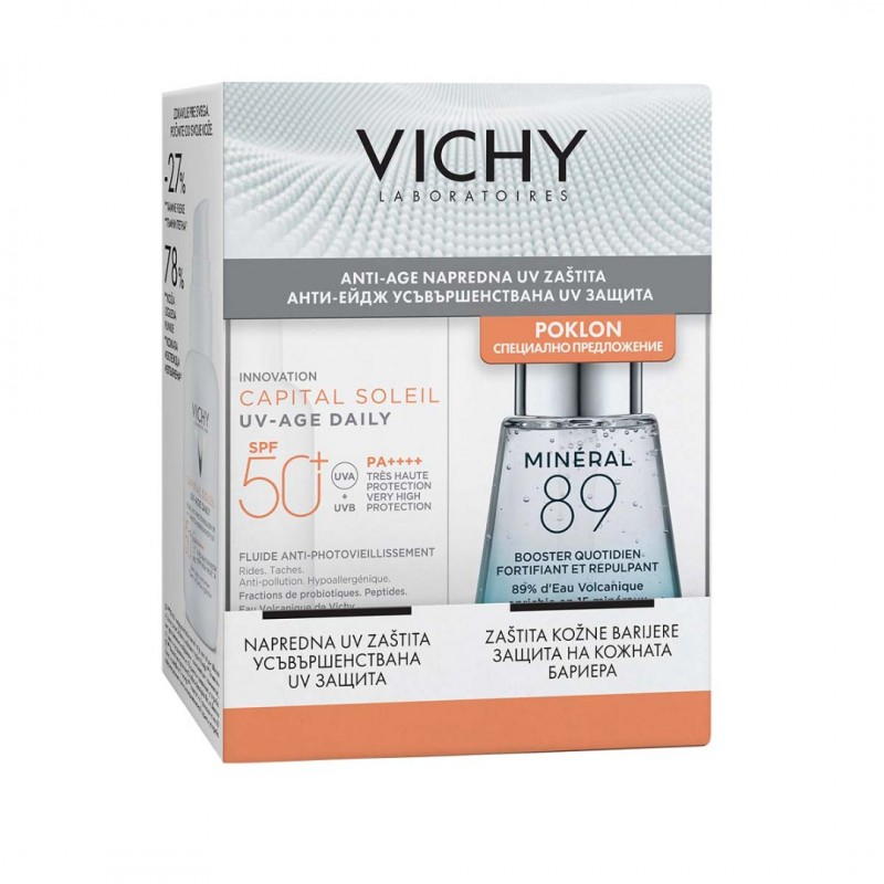 VICHY MINERAL 89 PACKAGE / ВИШИ КОМПЛЕКТ ГЕЛ-БУУСТЕР 30МЛ + ФЛУИД ПРОТИВ ФОТОСТАРЕЕНЕ 40МЛ VICHY MINERAL 89 PACKAGE / ВИШИ КОМПЛЕКТ ГЕЛ-БУУСТЕР 30МЛ + ФЛУИД ПРОТИВ ФОТОСТАРЕЕНЕ 40МЛ