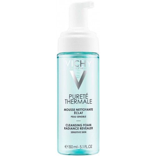 VICHY PURETE THERMALE CLEANSING FOAM / ВИШИ ПОЧИСТВАЩА ПЯНА ЗА ЛИЦЕ ЗА ЧУВСТВИТЕЛНА КОЖА 150МЛ