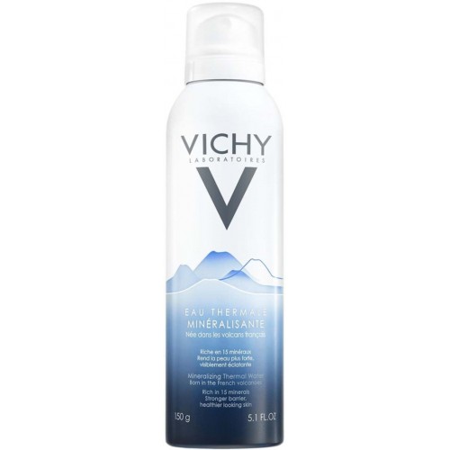 VICHY THERMAL WATER / ВИШИ СПРЕЙ С ТЕРМАЛНА ВОДА, МИНЕРАЛНИ СОЛИ И МИКРОЕЛЕМЕНТИ ЗА ЧУВСТВИТЕЛНА КОЖА 150МЛ