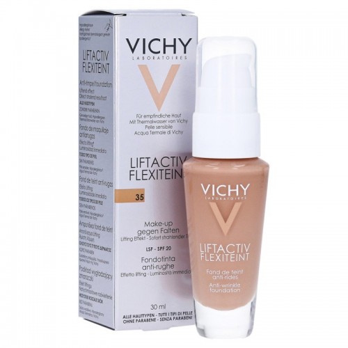 VICHY LIFTACTIV FLEXITEINT / ВИШИ ЛИФТАКТИВ ФОН ДЬО ТЕН ПРОТИВ БРЪЧКИ 35 ПЯСЪЧЕН ЦВЯТ 30МЛ VICHY LIFTACTIV FLEXITEINT / ВИШИ ЛИФТАКТИВ ФОН ДЬО ТЕН ПРОТИВ БРЪЧКИ 35 ПЯСЪЧЕН ЦВЯТ 30МЛ