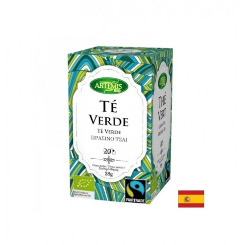 HEBRES DEL MOLI TÉ VERDE / БИО ЗЕЛЕН ЧАЙ ФИЛТЪРНИ ПАКЕТЧЕТА 28 ГР БР. X 20 HEBRES DEL MOLI TÉ VERDE / БИО ЗЕЛЕН ЧАЙ ФИЛТЪРНИ ПАКЕТЧЕТА 28 ГР БР. X 20