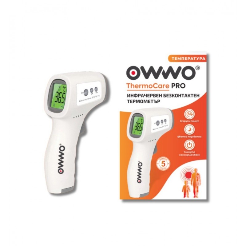 BESTAMED OWWO / ОВВО ТЕРМОКЕЪР ПРО ИНФРАЧЕРВЕН БЕЗКОНТАКТЕН ТЕРМОМЕТЪР BESTAMED OWWO / ОВВО ТЕРМОКЕЪР ПРО ИНФРАЧЕРВЕН БЕЗКОНТАКТЕН ТЕРМОМЕТЪР