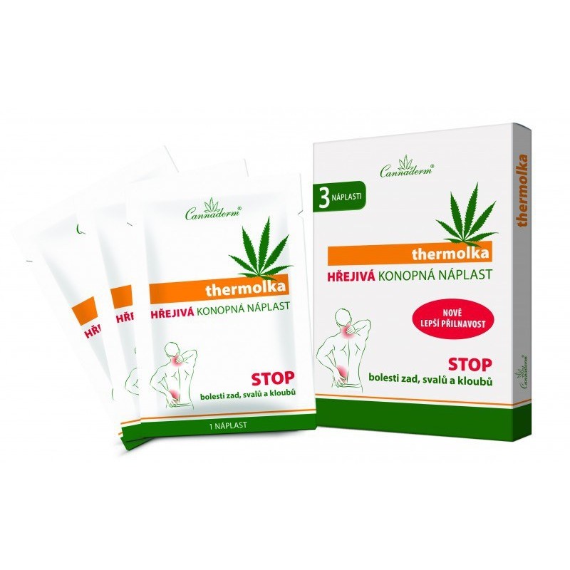 CANNADERM THERMOLKA / КАННАДЕРМ ТЕРМОЛКА ПЛАСТИР Х3 CANNADERM THERMOLKA / КАННАДЕРМ ТЕРМОЛКА ПЛАСТИР Х3