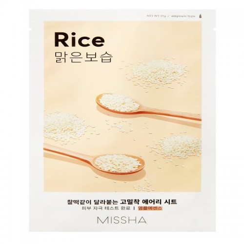 MISSHA RICE MASK / МИША ТЕКСТИЛНА МАСКА ЗА ЛИЦЕ С ОРИЗ ЗА УКРЕПВАНЕ НА КОЖАТА