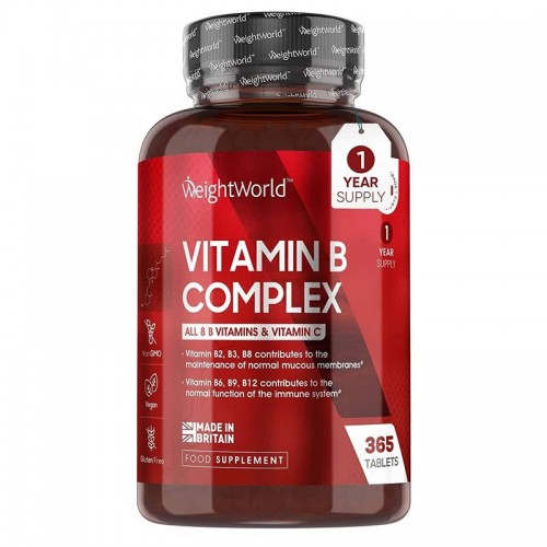 WEIGHT WOLRD / VITAMIN B COMPLEX + VITAMIN C / ВИТАМИН В-КОМПЛЕКС + ВИТАМИН С ТАБЛ. Х365