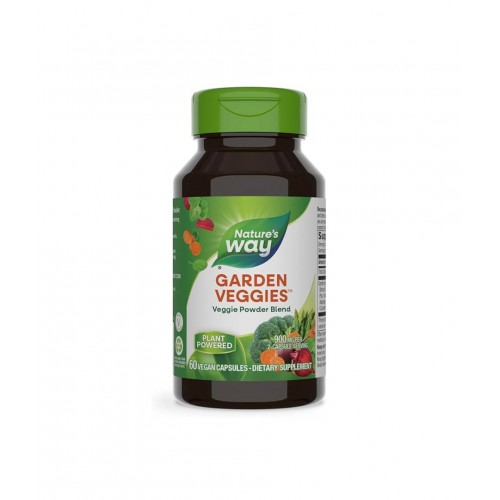 NATURE'S WAY GARDEN VEGGIES 12 VEGGIE BLEND / ЗЕЛЕНЧУКОВ АНТИОКСИДАНТ КАПС. Х60