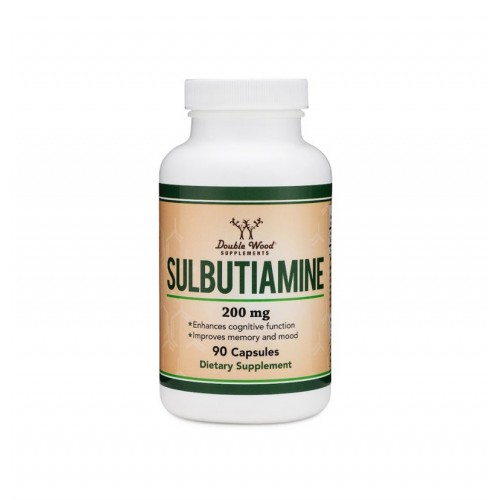 DOUBLE WOOD / SULBUTIAMINE / СУЛБУТИАМИН 200МГ КАПС. X90