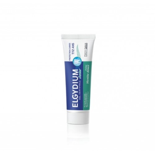 ELGYDIUM JUNIOR MINT TOOTHPASTE / ЕЛГИДИУМ ГЕЛООБРАЗНА ПАСТА ЗА ЗЪБИ ЗА ДЕЦА ОТ 7-12Г С МЕК МЕНТОВ АРОМАТ 50МЛ ELGYDIUM JUNIOR MINT TOOTHPASTE / ЕЛГИДИУМ ГЕЛООБРАЗНА ПАСТА ЗА ЗЪБИ ЗА ДЕЦА ОТ 7-12Г С МЕК МЕНТОВ АРОМАТ 50МЛ