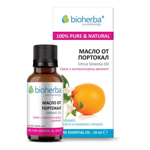 BIOHERBA ORANGE OIL / БИОХЕРБА EТЕРИЧНО МАСЛО ОТ ПОРТОКАЛ 10МЛ BIOHERBA ORANGE OIL / БИОХЕРБА EТЕРИЧНО МАСЛО ОТ ПОРТОКАЛ 10МЛ