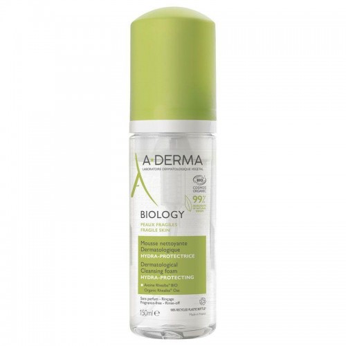 A-DERMA BIOLOGY DERMATOLOGICAL CLEANSING FOAM / ДЕРМАТОЛОГИЧНА ПОЧИСТВАЩА ПЯНА 150МЛ