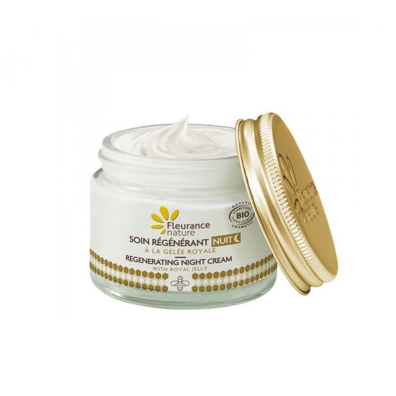FLEURANCE NATURE SOIN REGENERANT NUIT A LA GELEE ROYALE BIO / АНТИ-ЕЙДЖ РЕГЕНЕРИРАЩ НОЩЕН КРЕМ ЗА ЛИЦЕ С ПЧЕЛНО МЛЕЧИЦЕ БИО 50МЛ FLEURANCE NATURE SOIN REGENERANT NUIT A LA GELEE ROYALE BIO / АНТИ-ЕЙДЖ РЕГЕНЕРИРАЩ НОЩЕН КРЕМ ЗА ЛИЦЕ С ПЧЕЛНО МЛЕЧИЦЕ БИО 50МЛ