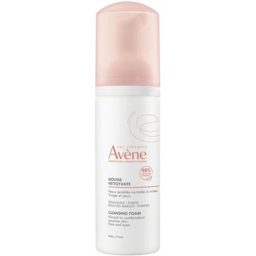 AVENE EAU THERMALE CLEANSING FOAM / АВЕН ПОЧИСТВАЩА ПЯНА 150МЛ