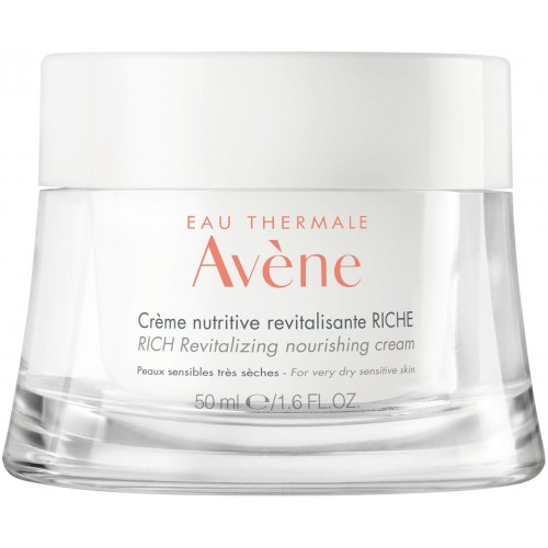AVENE EAU THERMALE RICH REVITALIZING NOURISHING CREAM / АВЕН БОГАТ ПОДХРАНВАЩ РЕВИТАЛИЗИРАЩ КРЕМ 50МЛ