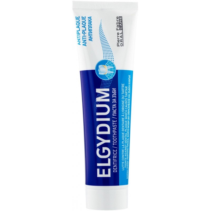 ELGYDIUM ANTI-PLAQUE TOOTHPASTE / ЕЛГИДИУМ АНТИПЛАКОВА ПАСТА ЗА ЗЪБИ 100МЛ ELGYDIUM ANTI-PLAQUE TOOTHPASTE / ЕЛГИДИУМ АНТИПЛАКОВА ПАСТА ЗА ЗЪБИ 100МЛ