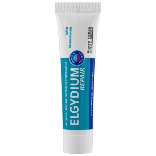ELGYDIUM REPAIR GEL / ЕЛГИДИУМ ВЪЗСТАНОВЯВАЩ И УСПОКОЯВАЩ ГЕЛ ЗА УСТНА ЛИГАВИЦА 15МЛ