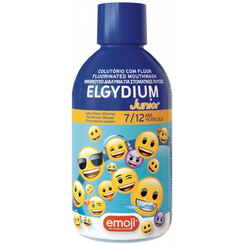 ELGYDIUM JUNIOR EMOJI MOUTHWASH / ЕЛГИДИУМ ВОДА ЗА УСТА ЗА ДЕЦА ОТ 7-12Г 500МЛ ELGYDIUM JUNIOR EMOJI MOUTHWASH / ЕЛГИДИУМ ВОДА ЗА УСТА ЗА ДЕЦА ОТ 7-12Г 500МЛ