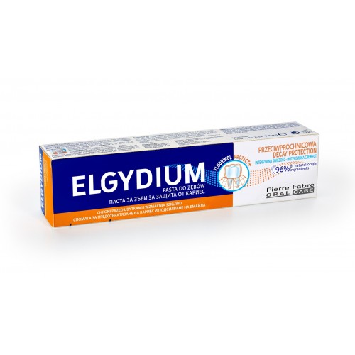 ELGYDIUM DECAY PROTECTION TOOTHPASTE / ЕЛГИДИУМ ПАСТА ЗА ЗЪБИ - ЗАЩИТА ОТ КАРИЕСИ 75МЛ ELGYDIUM DECAY PROTECTION TOOTHPASTE / ЕЛГИДИУМ ПАСТА ЗА ЗЪБИ - ЗАЩИТА ОТ КАРИЕСИ 75МЛ