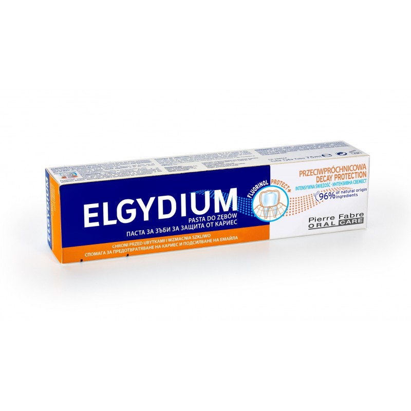 ELGYDIUM DECAY PROTECTION TOOTHPASTE / ЕЛГИДИУМ ПАСТА ЗА ЗЪБИ - ЗАЩИТА ОТ КАРИЕСИ 75МЛ ELGYDIUM DECAY PROTECTION TOOTHPASTE / ЕЛГИДИУМ ПАСТА ЗА ЗЪБИ - ЗАЩИТА ОТ КАРИЕСИ 75МЛ