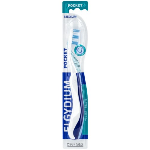 ELGYDIUM POCKET MEDIUM TOOTHBRUSH / ЕЛГИДИУМ СГЪВАЕМА ЧЕТКА ЗА ЗЪБИ МЕДИУМ ELGYDIUM POCKET MEDIUM TOOTHBRUSH / ЕЛГИДИУМ СГЪВАЕМА ЧЕТКА ЗА ЗЪБИ МЕДИУМ