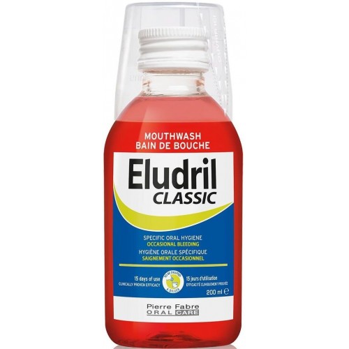 ELGYDIUM ELUDRIL CLASSIC MOUTHWASH / ЕЛГИДИУМ ЕЛУДРИЛ ВОДА ЗА УСТА 200МЛ ELGYDIUM ELUDRIL CLASSIC MOUTHWASH / ЕЛГИДИУМ ЕЛУДРИЛ ВОДА ЗА УСТА 200МЛ