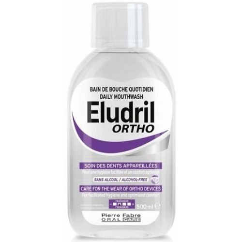ELGYDIUM ELUDRIL ORTHO MOUTHWASH / ЕЛГИДИУМ ЕЛУДРИЛ ОРТОДОНТСКА ВОДА ЗА УСТА 500МЛ ELGYDIUM ELUDRIL ORTHO MOUTHWASH / ЕЛГИДИУМ ЕЛУДРИЛ ОРТОДОНТСКА ВОДА ЗА УСТА 500МЛ