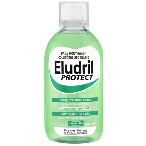 ELGYDIUM ELUDRIL PROTECT MOUTHWASH / ЕЛГИДИУМ ЕЛУДРИЛ ВОДА ЗА УСТА 500МЛ ELGYDIUM ELUDRIL PROTECT MOUTHWASH / ЕЛГИДИУМ ЕЛУДРИЛ ВОДА ЗА УСТА 500МЛ