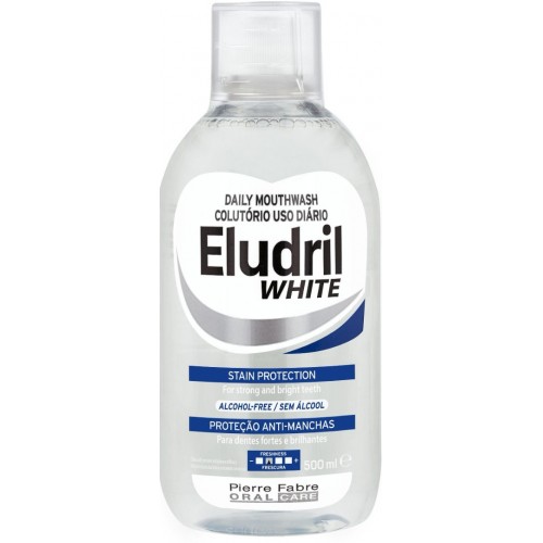 ELGYDIUM ELUDRIL WHITE MOUTHWASH / ЕЛГИДИУМ ЕЛУДРИЛ ИЗБЕЛВАЩА ВОДА ЗА УСТА 500МЛ