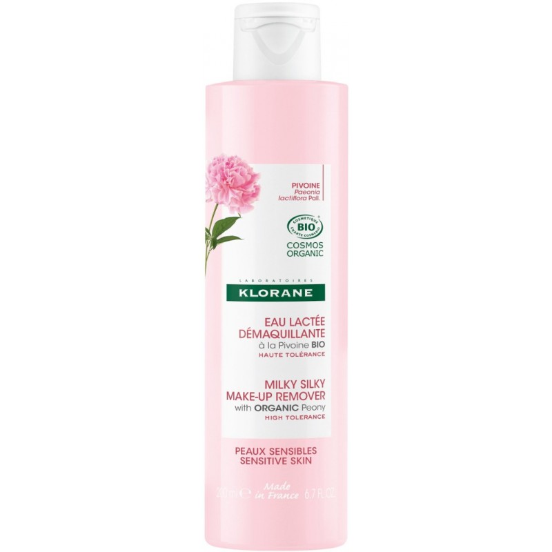 KLORANE PEONY MAKE-UP REMOVER / МЛЕЧНА ПОЧИСТВАЩА ВОДА ЗА ЧУВСТВИТЕЛНА КОЖА С ОРГАНИЧЕН БОЖУР 200МЛ