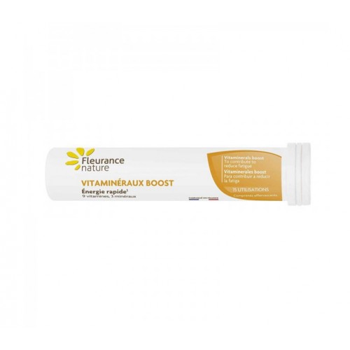 FLEURANCE NATURE VITAMINERAUX BOOST / КОМПЛЕКС ОТ ВИТАМИНИ И МИНЕРАЛИ ЗА ТОНУС И ЕНЕРГИЯ ЕФЕРВЕСЦЕНТНИ ТАБЛЕТКИ С ВКУС НА ТРОПИЧЕСКИ ПЛОДОВЕ X15 FLEURANCE NATURE VITAMINERAUX BOOST / КОМПЛЕКС ОТ ВИТАМИНИ И МИНЕРАЛИ ЗА ТОНУС И ЕНЕРГИЯ ЕФЕРВЕСЦЕНТНИ ТАБЛЕТКИ С ВКУС НА ТРОПИЧЕСКИ ПЛОДОВЕ X15