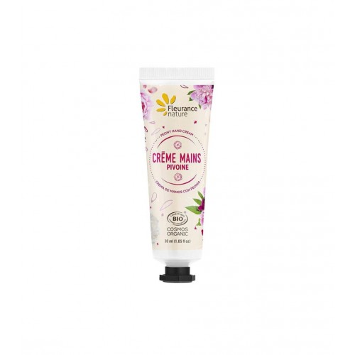 FLEURANCE NATURE CREME MAINS PIVOINE / КРЕМ ЗА РЪЦЕ С ЕКСТРАКТ ОТ БОЖУР, МАСЛО ОТ ШИЙ И АЛОЕ ВЕРА 30МЛ