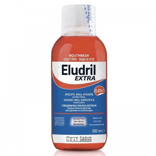 ELGYDIUM ELUDRIL EXTRA MOUTHWASH / ЕЛГИДИУМ ЕЛУДРИЛ ЕКСТРА ВОДА ЗА УСТА 300МЛ ELGYDIUM ELUDRIL EXTRA MOUTHWASH / ЕЛГИДИУМ ЕЛУДРИЛ ЕКСТРА ВОДА ЗА УСТА 300МЛ