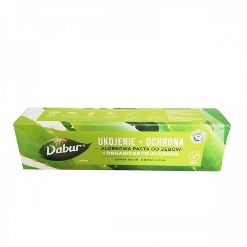 NANGA PASTA DO ZEBOW DABUR Z ALOESEM / ПАСТА ЗА ЗЪБИ С АЛОЕ 100МЛ NANGA PASTA DO ZEBOW DABUR Z ALOESEM / ПАСТА ЗА ЗЪБИ С АЛОЕ 100МЛ