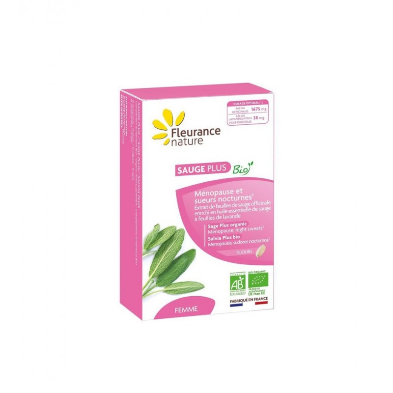 FLEURANCE NATURE SAGA PLUS BIO / САЛВИЯ + БИО ТАБЛ. X15 FLEURANCE NATURE SAGA PLUS BIO / САЛВИЯ + БИО ТАБЛ. X15