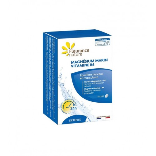 FLEURANCE NATURE MAGNESIUM MARIN VITAMINE B6 / МОРСКИ МАГНЕЗИЙ + ВИТАМИН В6 ТАБЛ. X60