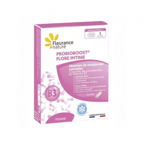 FLEURANCE NATURE PROBIOBOOST FLORE INTIME / ПРОБИОТИК ЗА ДОБРА ИНТИМНА ФЛОРА КАПС. X30
