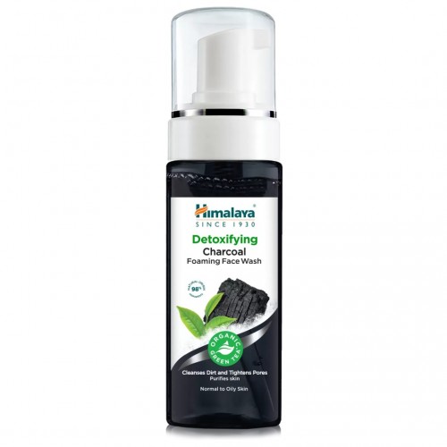 HIMALAYA DETOXIFYING CHARCOAL FOAMING FACE WASH / ХИМАЛАЯ ПЯНА ЗА ИЗМИВАНЕ С АКТИВЕН ВЪГЛЕН 150МЛ HIMALAYA DETOXIFYING CHARCOAL FOAMING FACE WASH / ХИМАЛАЯ ПЯНА ЗА ИЗМИВАНЕ С АКТИВЕН ВЪГЛЕН 150МЛ
