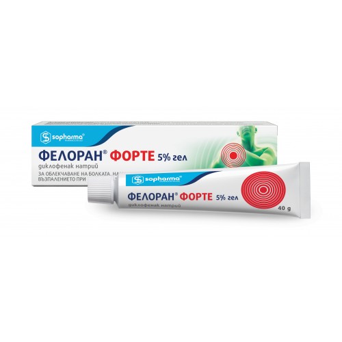 ФЕЛОРАН ФОРТЕ гел 5% 40г