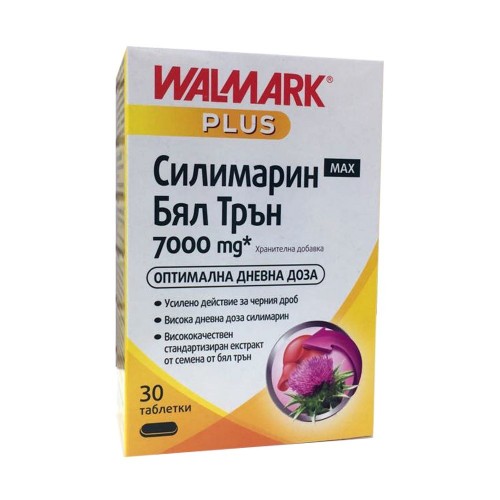 Силимарин Макс табл. x 30 WALMARK Силимарин Макс табл. x 30 WALMARK
