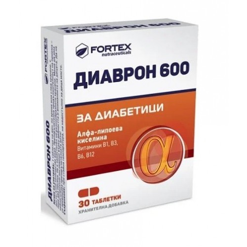 Fortex Диаврон 600 табл х 30