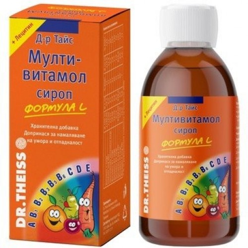 Мултивитамол  формула L сироп 200 мл