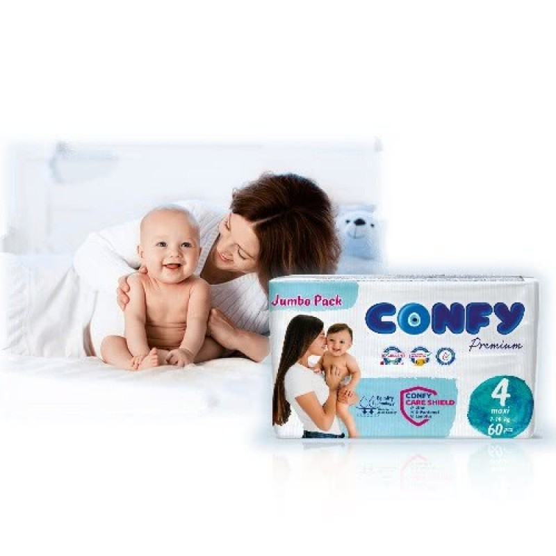 Confy Maxi пелени за бебета 7-14кг