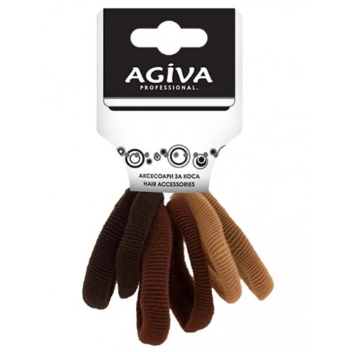 AGIVA PRO Ластик за коса 4 см, 5бр