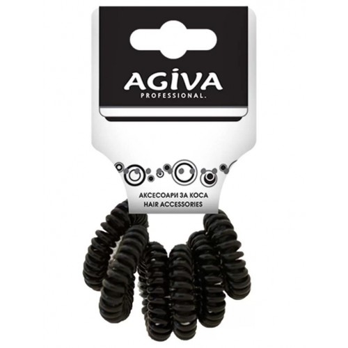AGIVA PRO малки ластици спирали за коса 6 бр AGIVA PRO малки ластици спирали за коса 6 бр