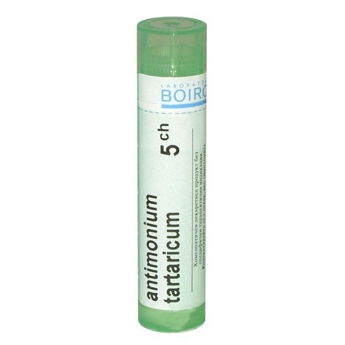 ANTIMONIUM TARTARICUM CH 5