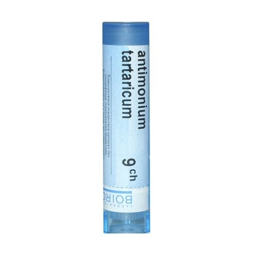 ANTIMONIUM TARTARICUM CH 9
