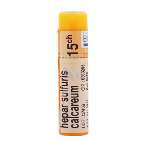 HEPAR SULFURIS CALCAREUM CH 15 HEPAR SULFURIS CALCAREUM CH 15