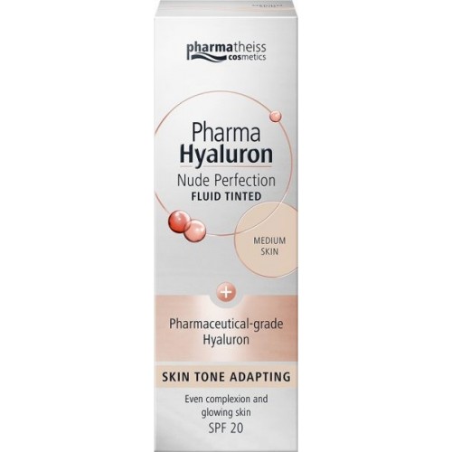 Фарма Хиалурон Nude Perfection флуид Medium SPF 20 50мл Фарма Хиалурон Nude Perfection флуид Medium SPF 20 50мл
