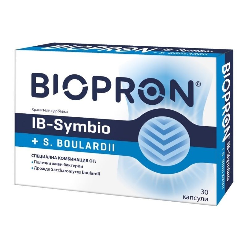 Биопрон АйБи-Симбио + с. Буларди при диария x30 капсули WALMARK