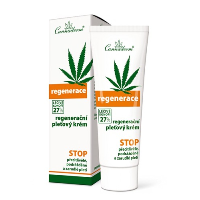CANNADERM REGENERACE / КАННАДЕРМ РЕГЕНЕРАЦИЯ - ВЪЗСТАНОВЯВАЩ КРЕМ ЗА СУХА КОЖА 75ГР