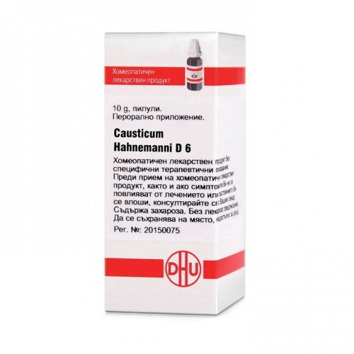 CAUSTICUM HAHNEMANNI D6 GLOB 10G VW BG